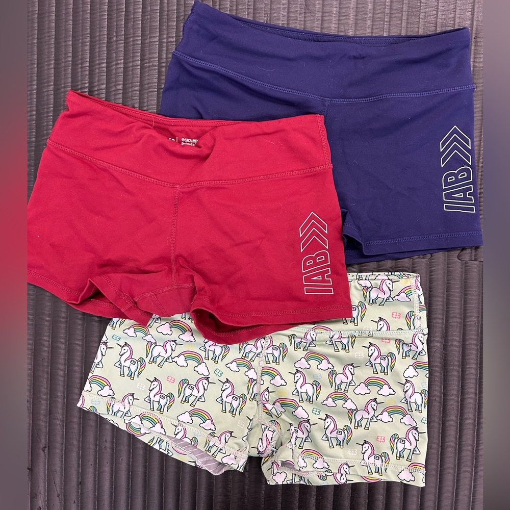 IAB athletic shorts 3-pack